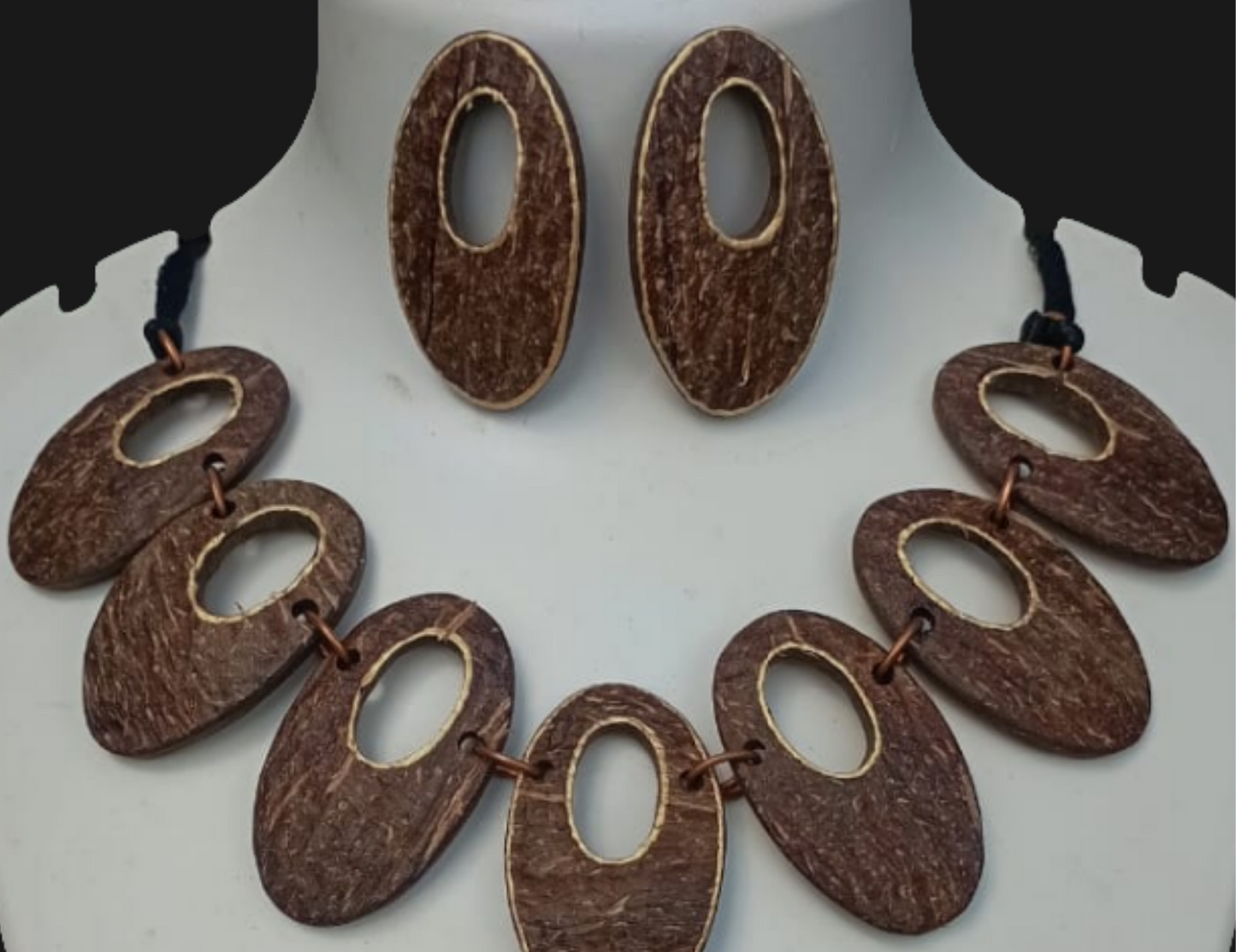 MIRAL INDIA THE OVO-RUSTIC CHARM NECKLACE SET