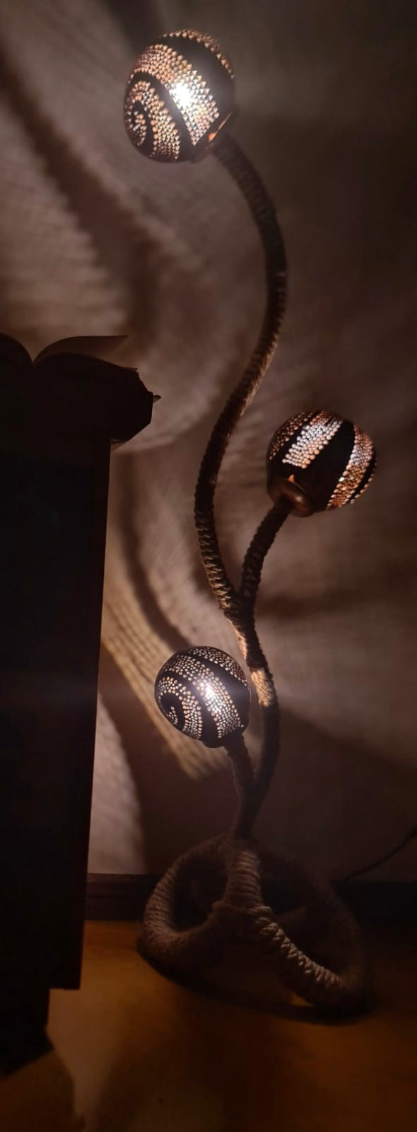 MIRAL INDIA 'Serpentina 1' Floor Lamp