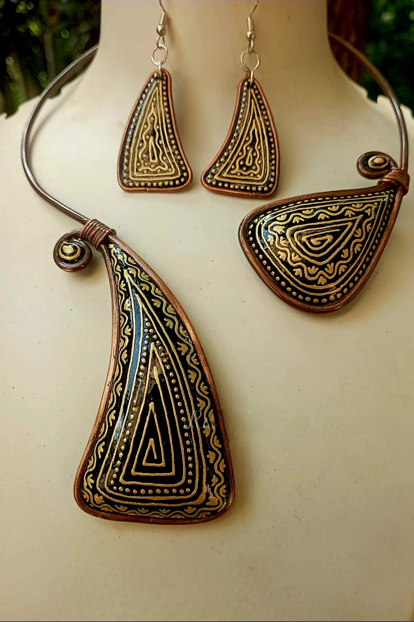 MIRAL INDIA MUGHAL COLLAR NECKLACE SET