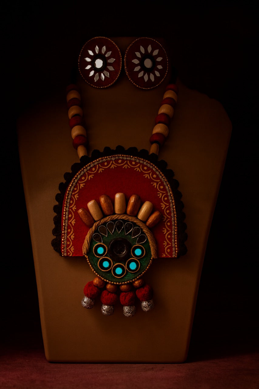 MIRAL INDIA GLOW IN NIGHT NECKLACE SET EDITION 2