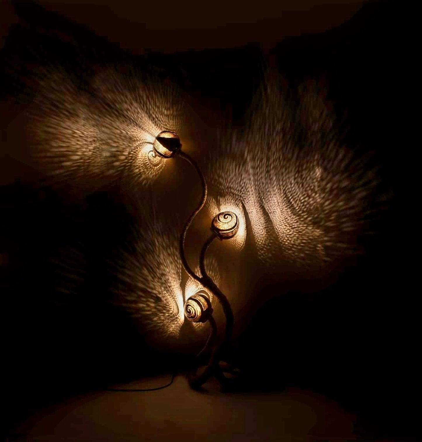 MIRAL INDIA 'Serpentina 1' Floor Lamp