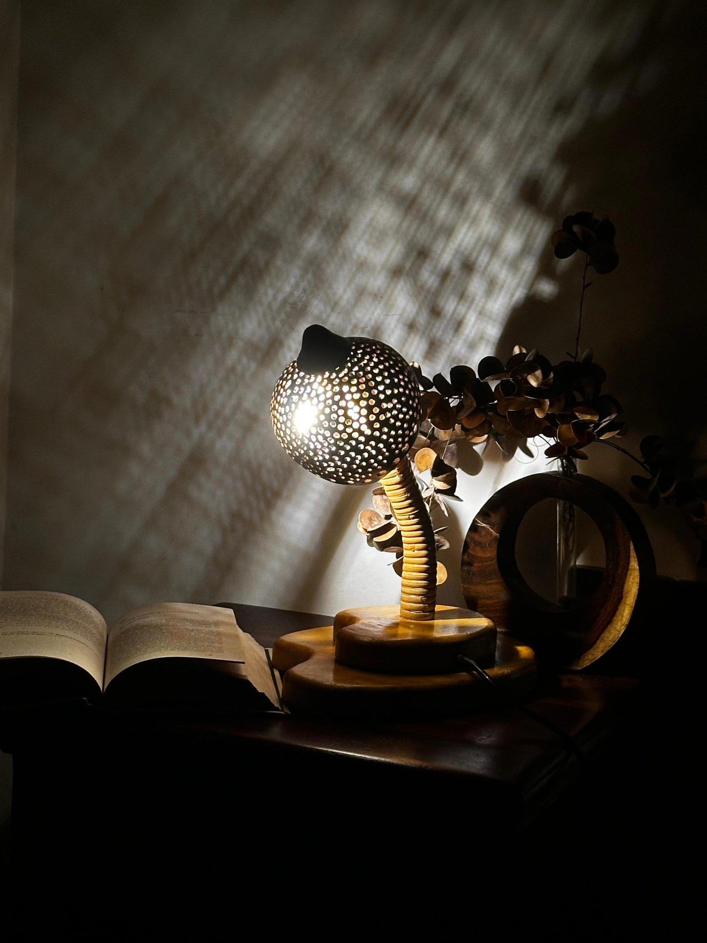 MIRAL INDIA‘The Mushroom Glow ‘ Table Lamp(bulb included)