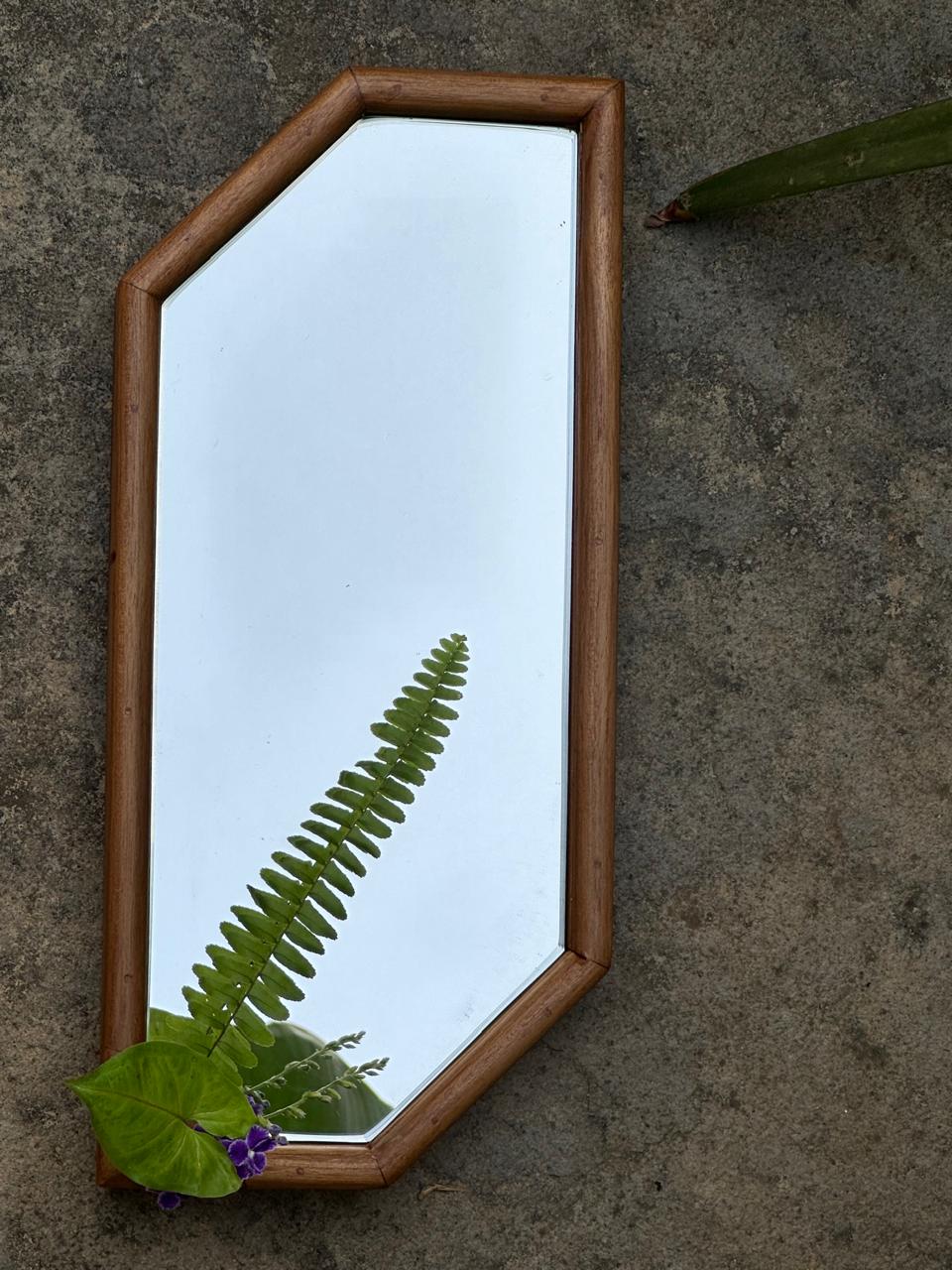 MIRAL INDIA MIRALI 2 IN 1 MIRROR FLOWER VASE