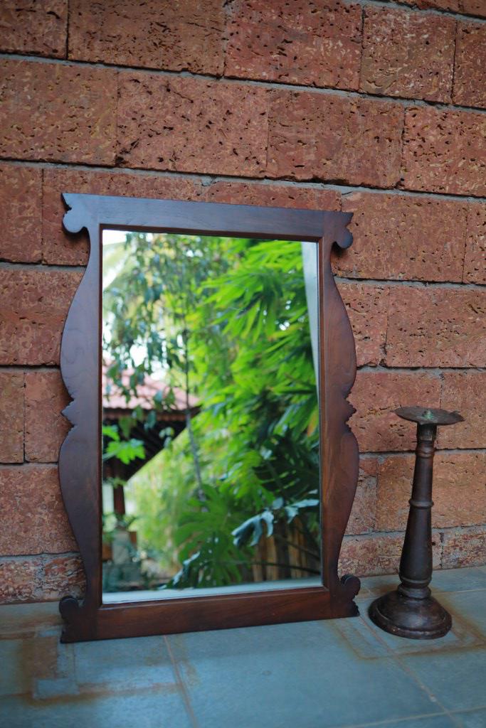 MIRAL INDIA Yuga Dhanusha teak mirror