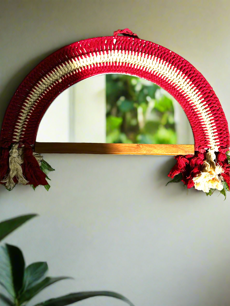MIRAL INDIA Theyyam Conceptual Mirror