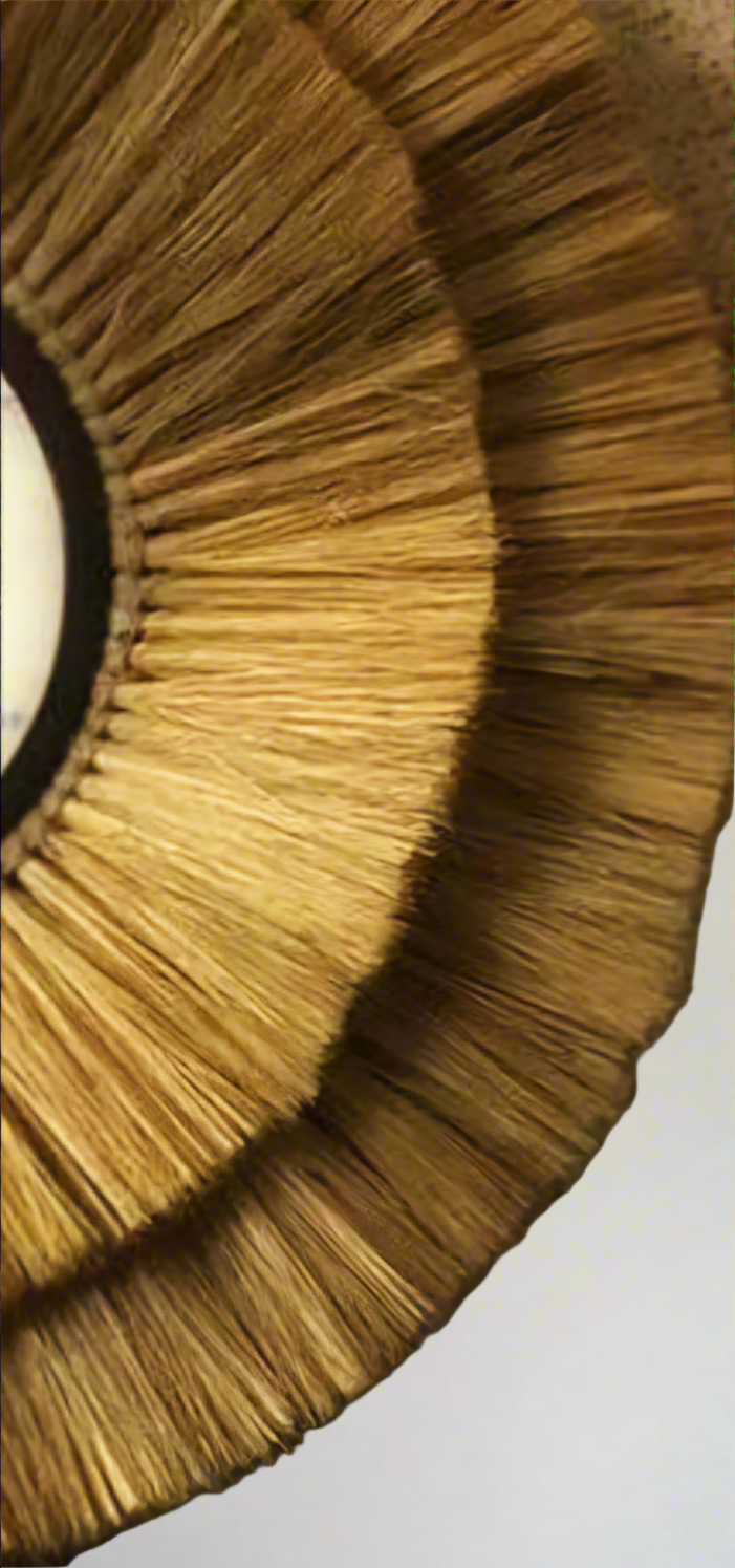 MIRAL INDIA The Khaki Hippie' Wall Mirror