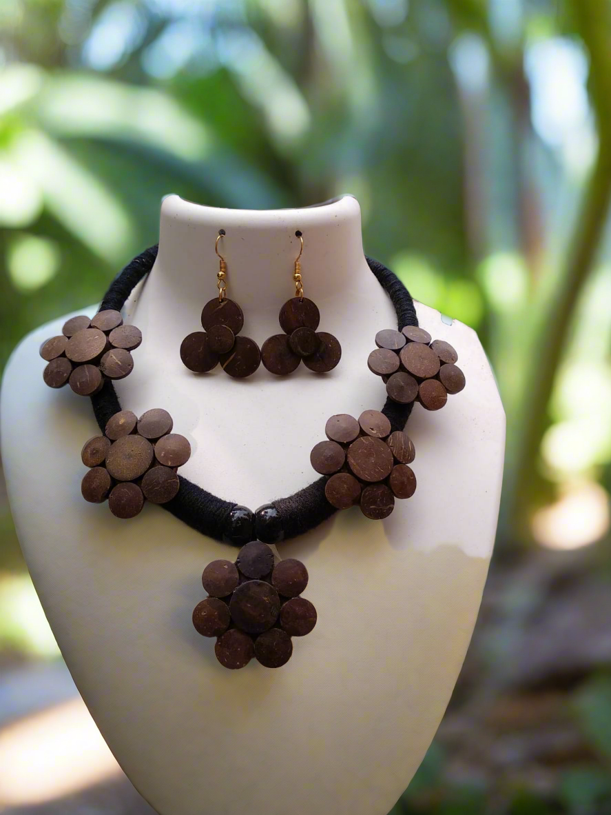 MIRAL INDIA FLORA FANTASA NECKLACE SET