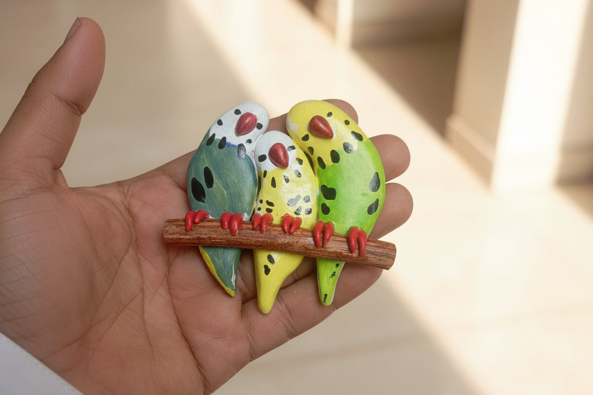 MIRAL INDIA BUDGIES PENDANT SET