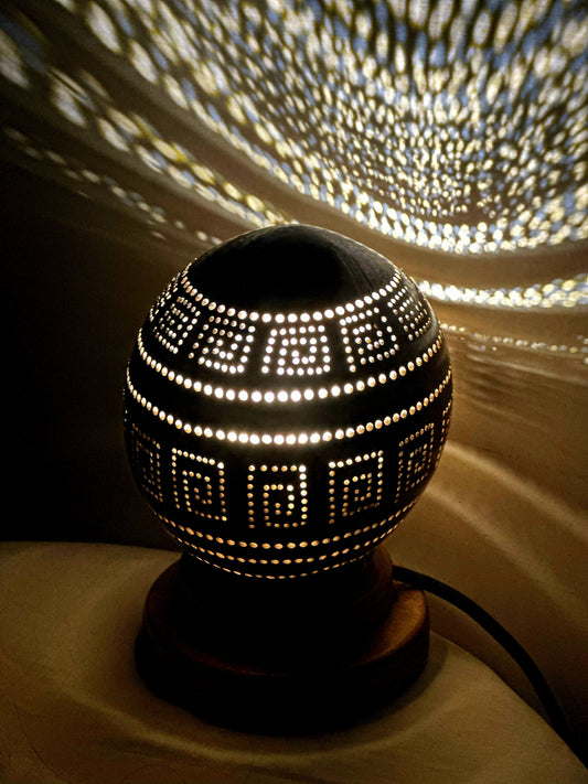 MIRAL INDIA PATTERNS TABLE LAMP