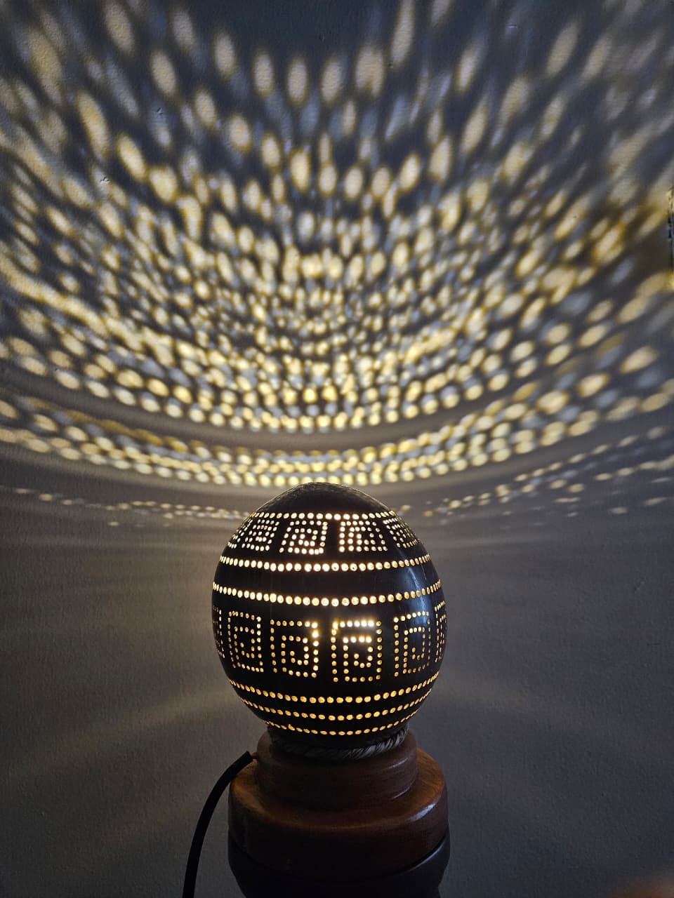 MIRAL INDIA PATTERNS TABLE LAMP