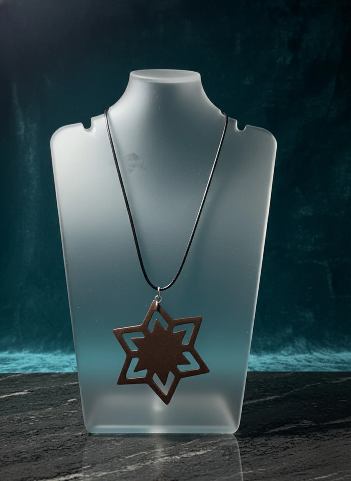 Star of David unisex pendan