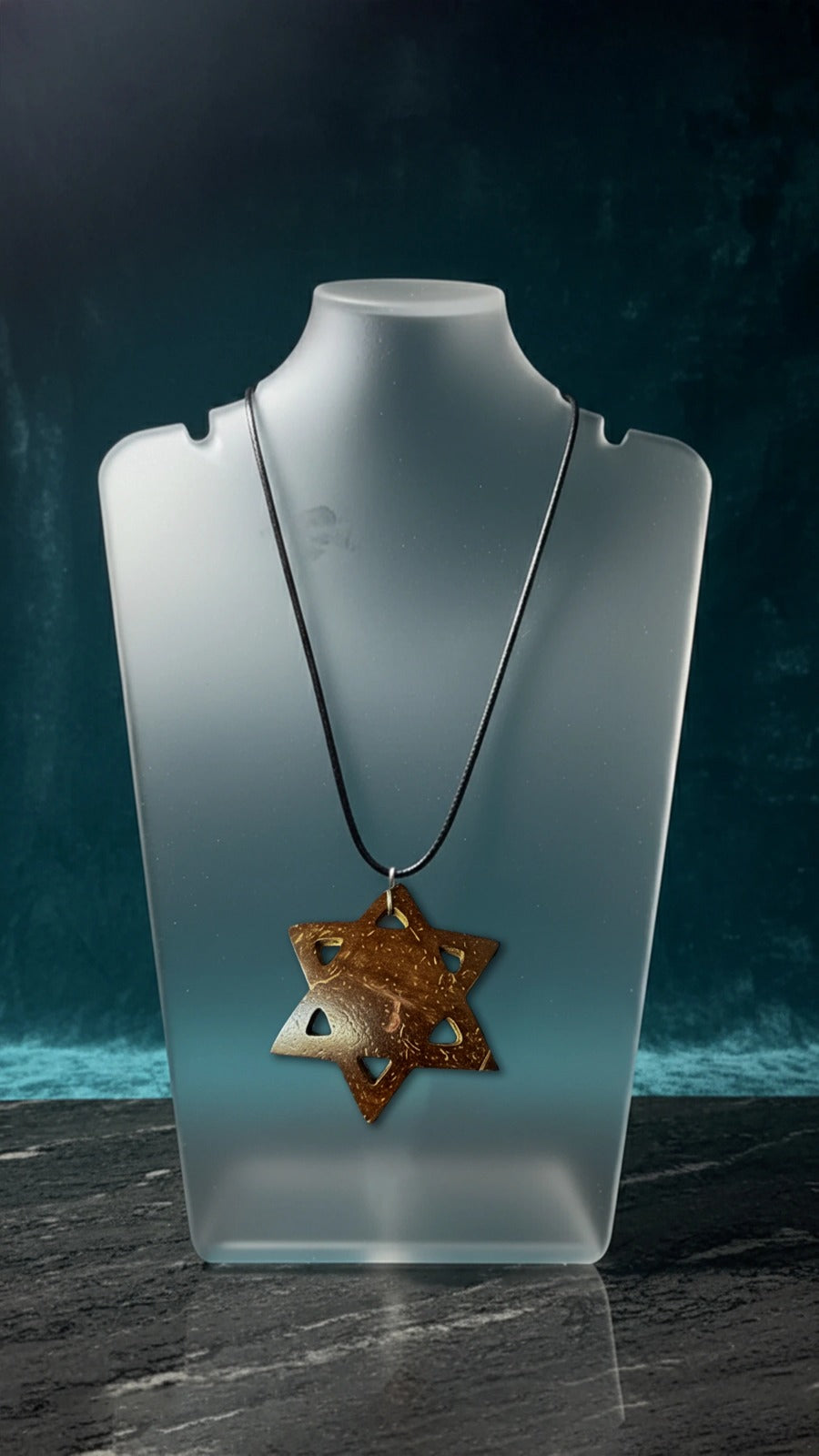 Star of David unisex pendan