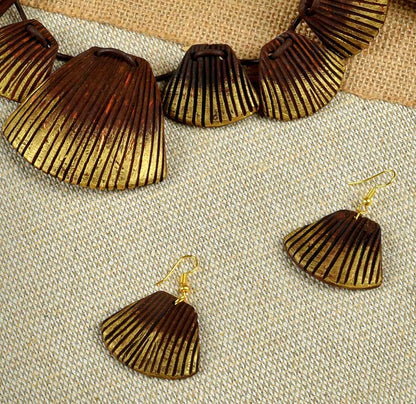 MIRAL INDIA SEA SHELL NECKLACE SET