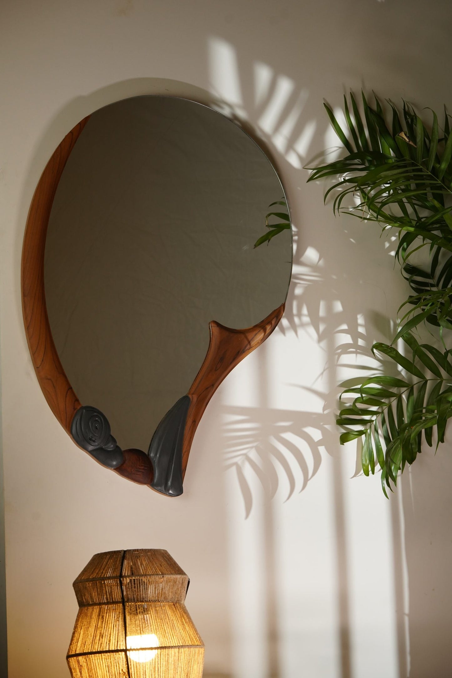 Sculptura 2D Edition 2 Mirror [Large Golden Brown grey Series]