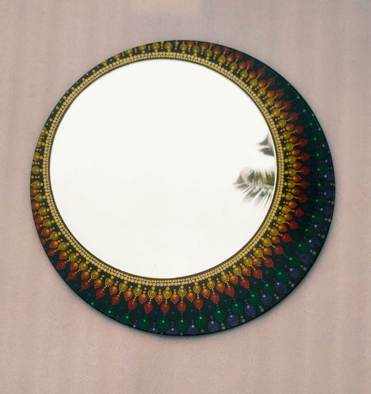 Semilunar mandala Mirror