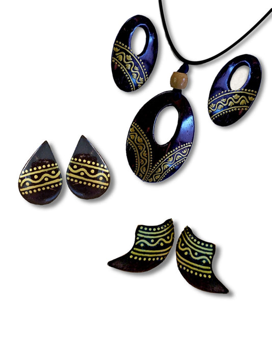 Necklace with earrings - Combo 1