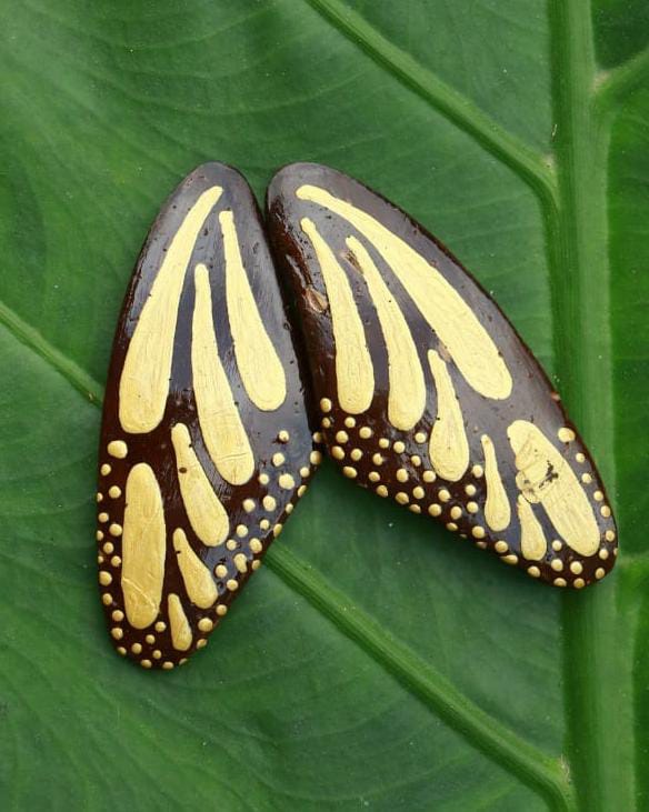 MIRAL INDIA BUTTERFLY EARRINGS