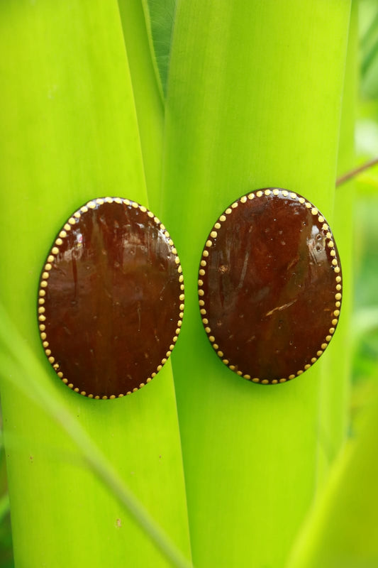 MIRAL INDIA AGATE INSPIRED EARRINGS