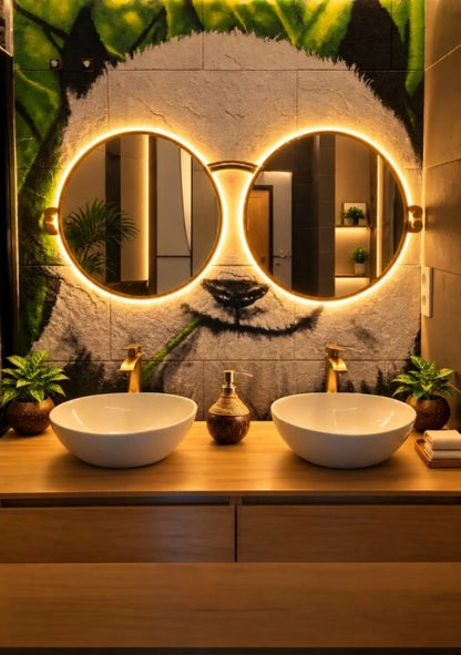 Light in mirrors