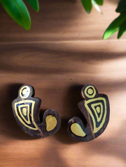 THE DOODLE MANGO  EARRINGS