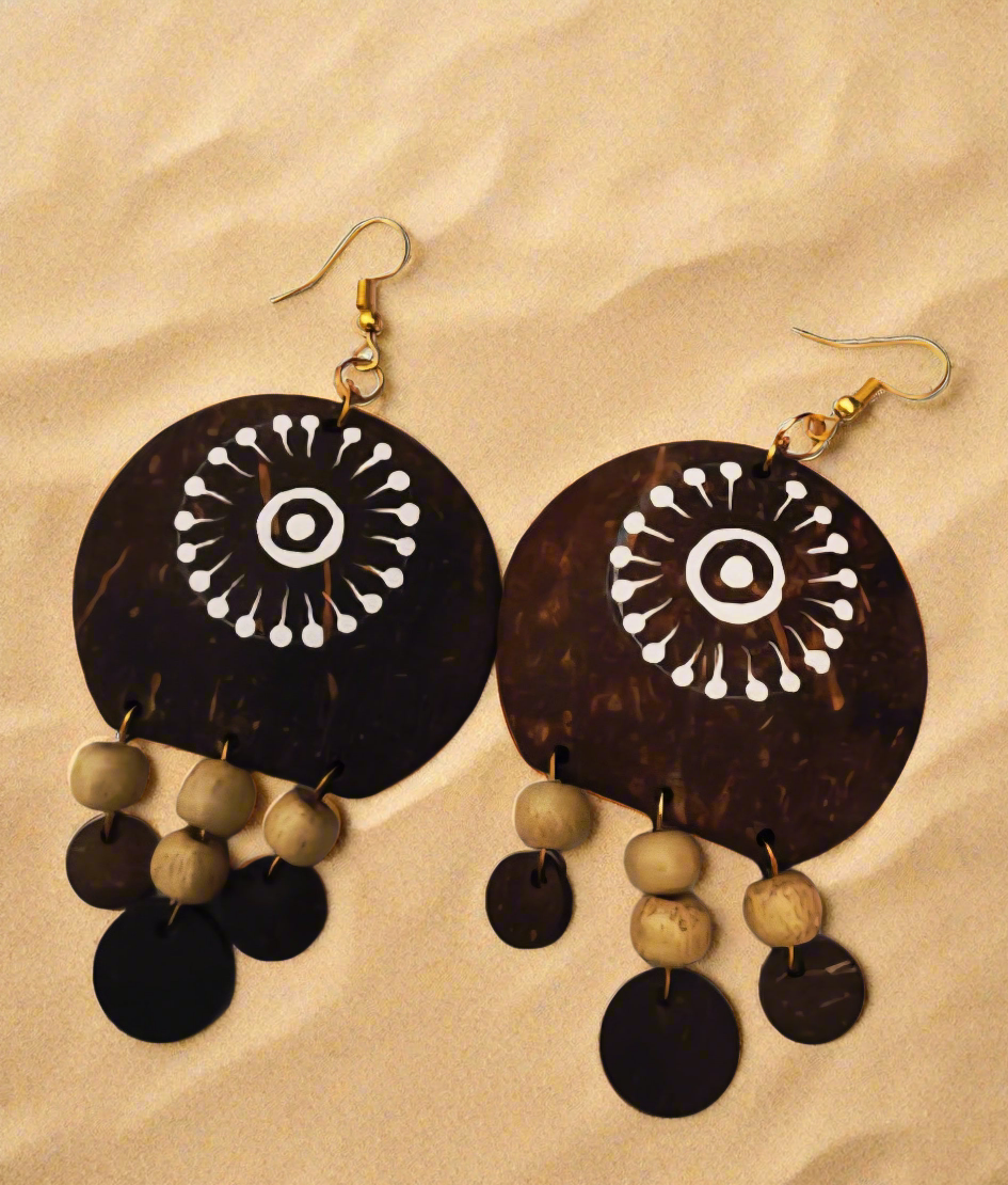 MIRAL INDIA JHUMKA DROPS EARRINGS
