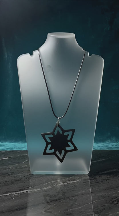Star of David unisex pendan