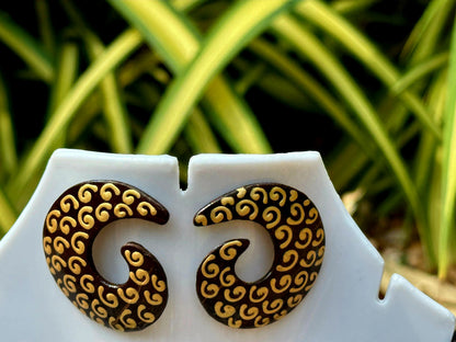 MIRAL INDIA TRIBAL SPIRAL PENDANT SET